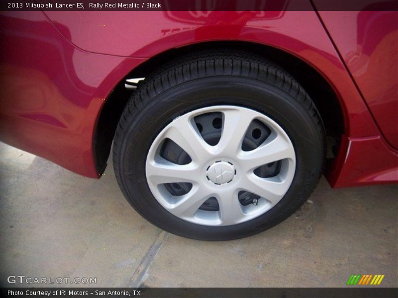 Rally Red Metallic / Black 2013 Mitsubishi Lancer ES