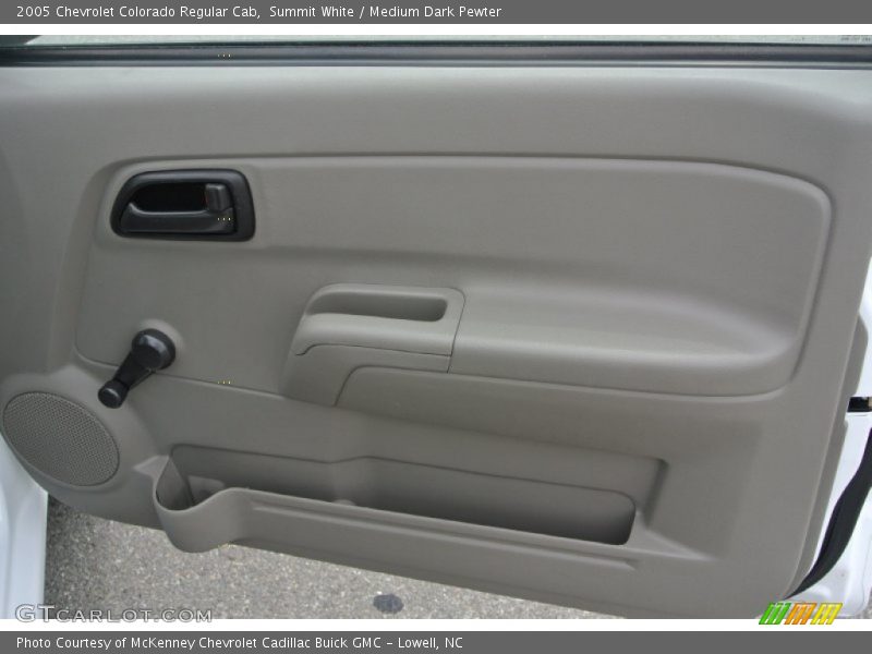 Summit White / Medium Dark Pewter 2005 Chevrolet Colorado Regular Cab