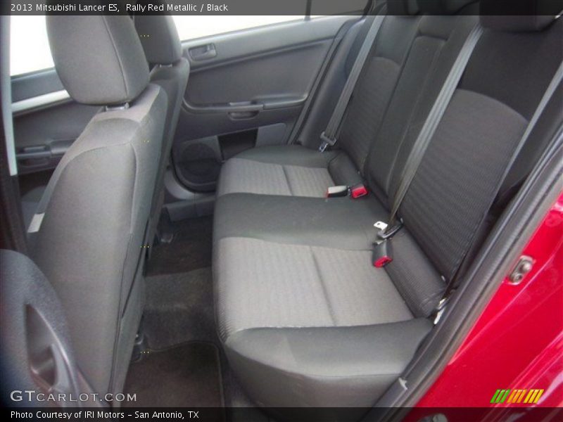 Rally Red Metallic / Black 2013 Mitsubishi Lancer ES