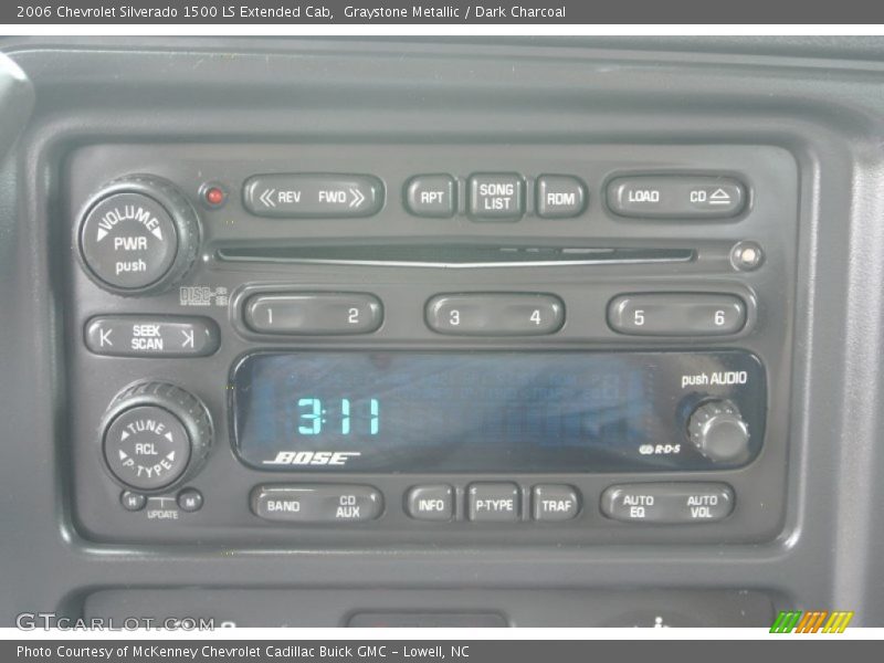 Audio System of 2006 Silverado 1500 LS Extended Cab