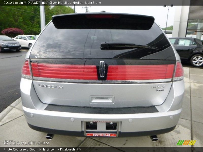 Ingot Silver Metallic / Medium Light Stone 2010 Lincoln MKX AWD