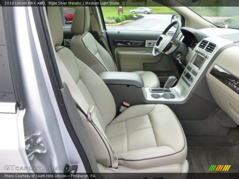 Ingot Silver Metallic / Medium Light Stone 2010 Lincoln MKX AWD