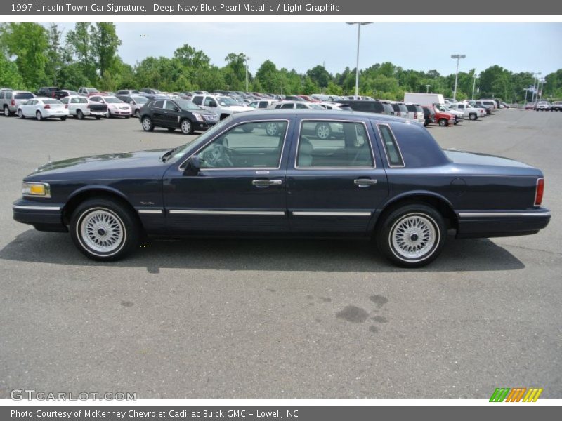  1997 Town Car Signature Deep Navy Blue Pearl Metallic