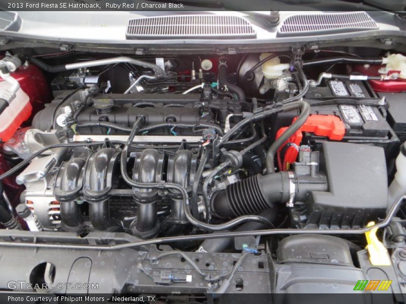  2013 Fiesta SE Hatchback Engine - 1.6 Liter DOHC 16-Valve Ti-VCT Duratec 4 Cylinder