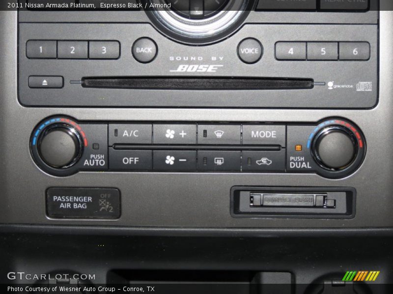 Controls of 2011 Armada Platinum