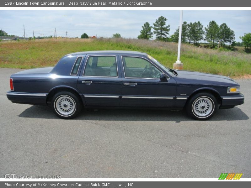  1997 Town Car Signature Deep Navy Blue Pearl Metallic