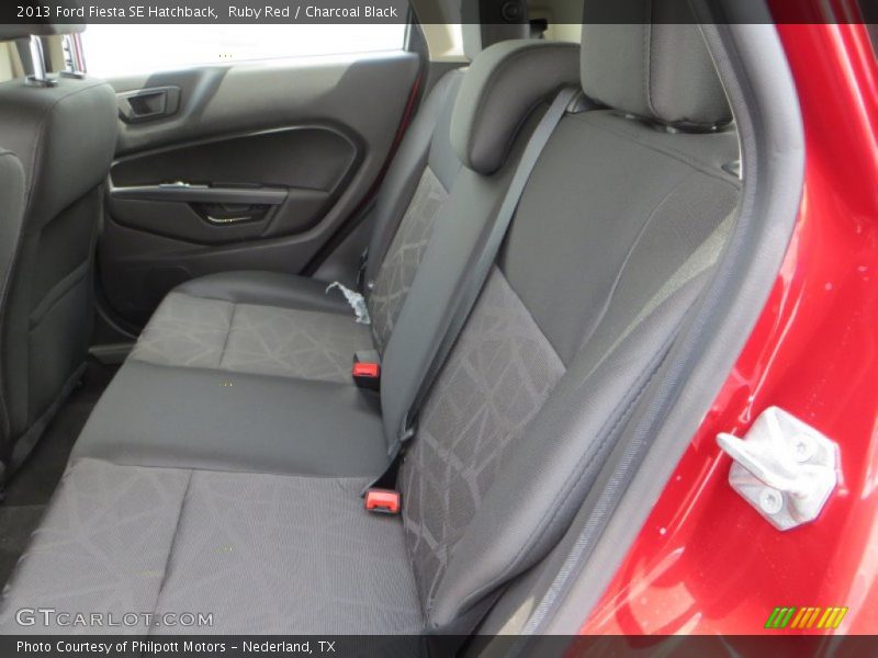 Ruby Red / Charcoal Black 2013 Ford Fiesta SE Hatchback