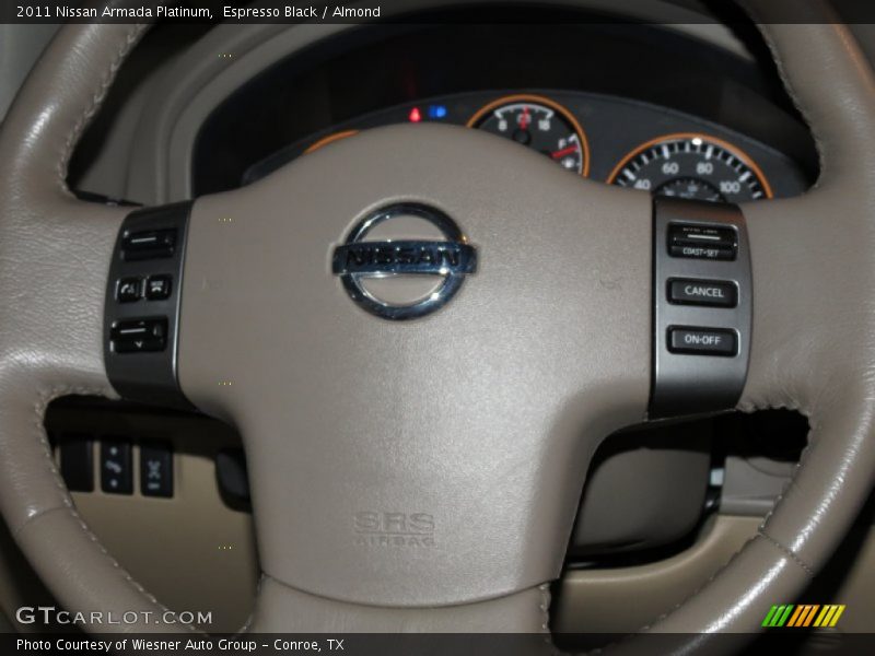 Espresso Black / Almond 2011 Nissan Armada Platinum