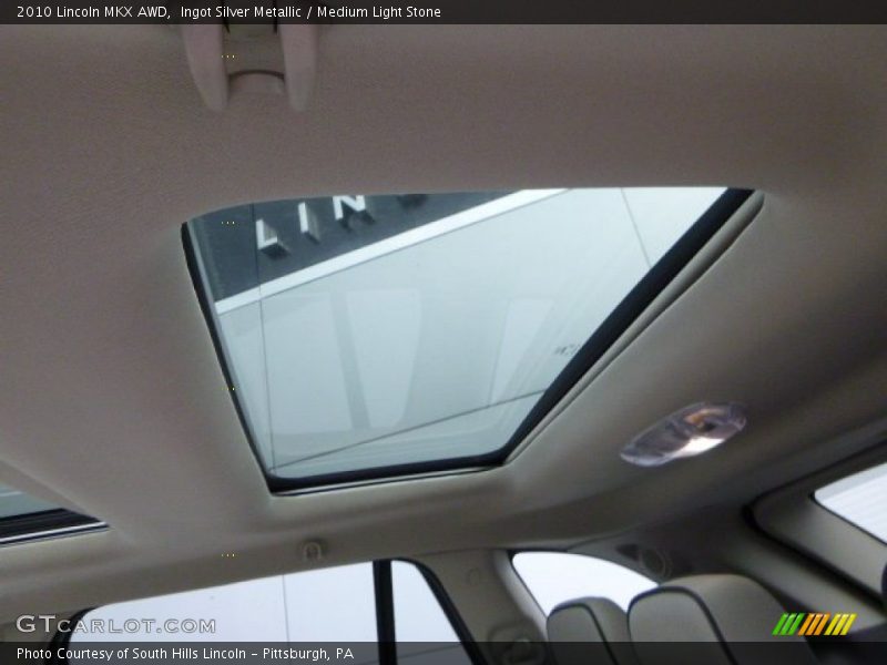 Ingot Silver Metallic / Medium Light Stone 2010 Lincoln MKX AWD