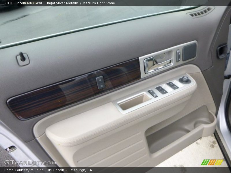 Ingot Silver Metallic / Medium Light Stone 2010 Lincoln MKX AWD