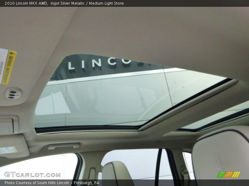 Ingot Silver Metallic / Medium Light Stone 2010 Lincoln MKX AWD