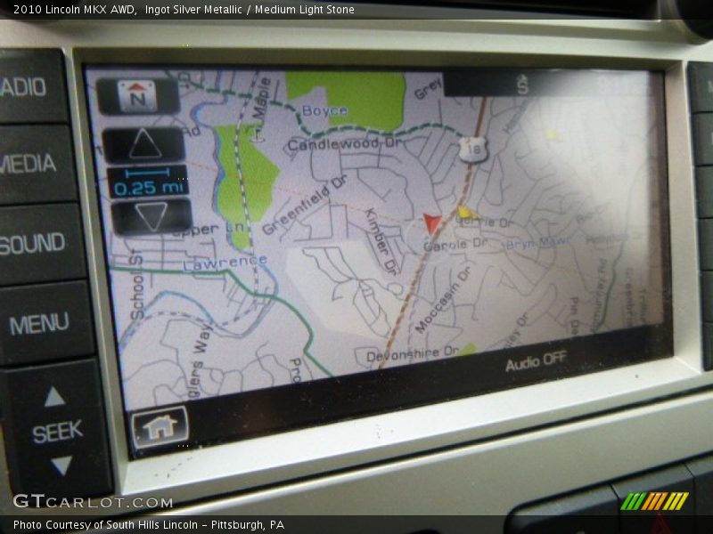 Ingot Silver Metallic / Medium Light Stone 2010 Lincoln MKX AWD