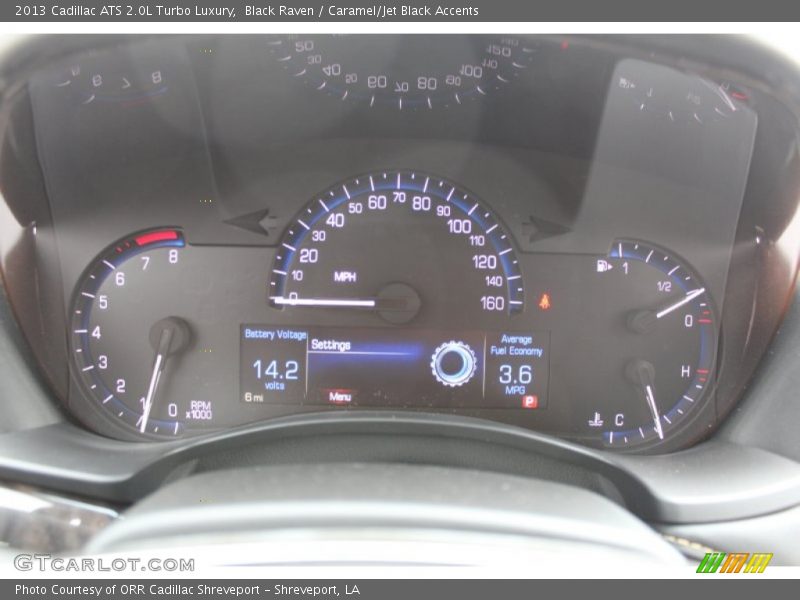  2013 ATS 2.0L Turbo Luxury 2.0L Turbo Luxury Gauges
