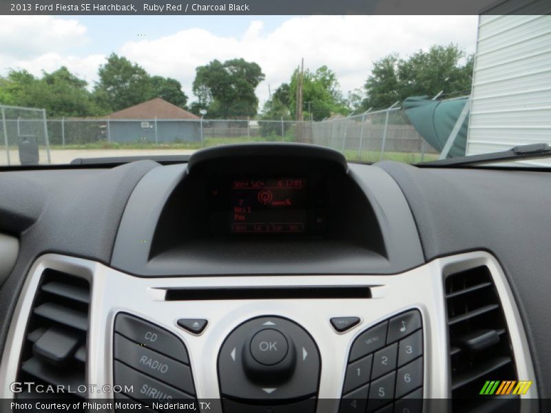 Ruby Red / Charcoal Black 2013 Ford Fiesta SE Hatchback