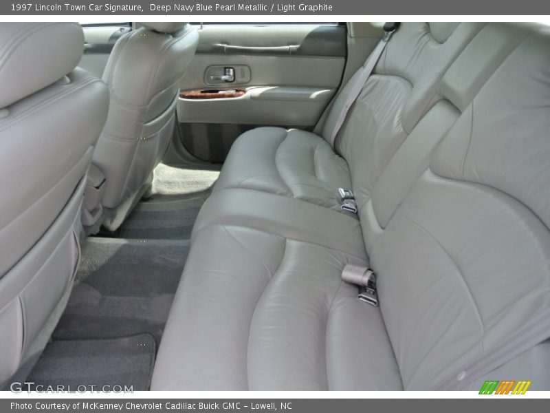 Rear Seat of 1997 Town Car Signature