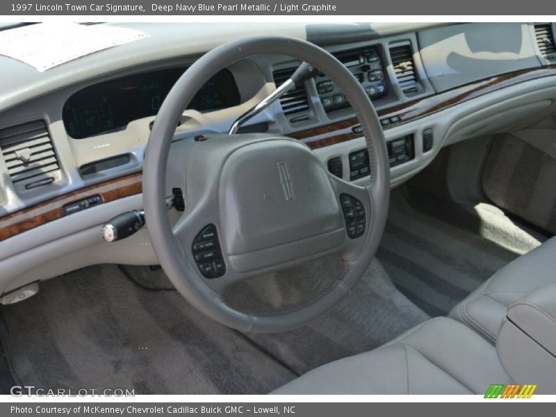 Dashboard of 1997 Town Car Signature