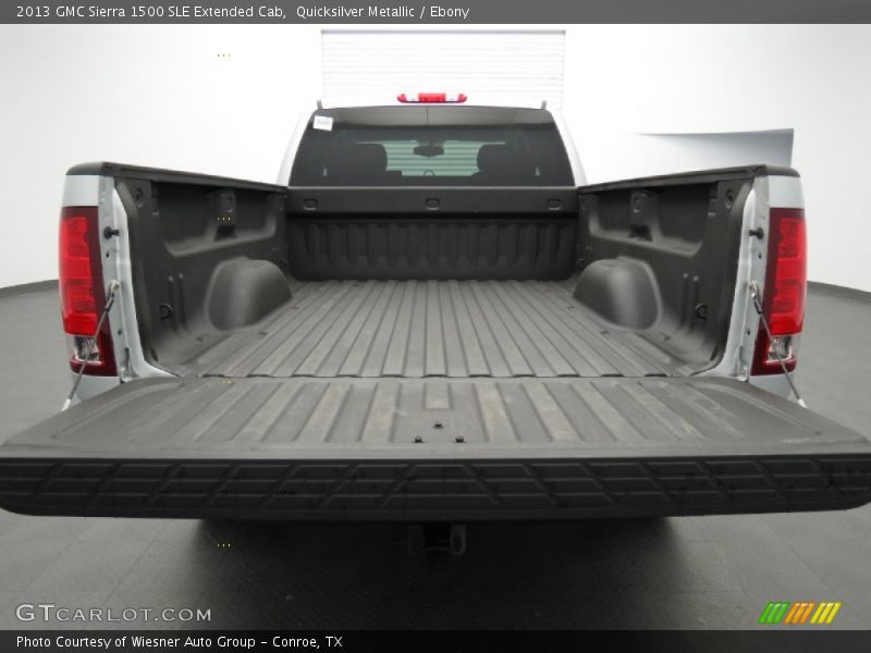 Quicksilver Metallic / Ebony 2013 GMC Sierra 1500 SLE Extended Cab