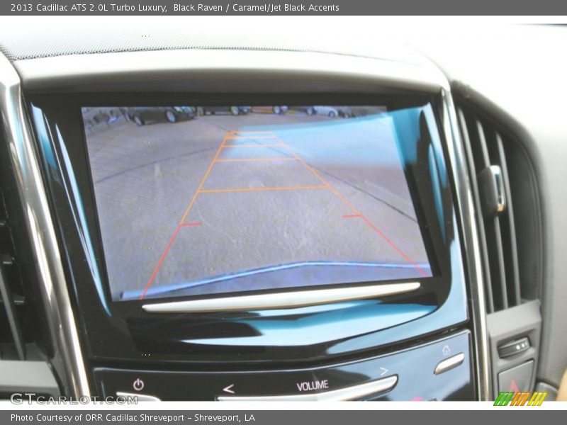 Black Raven / Caramel/Jet Black Accents 2013 Cadillac ATS 2.0L Turbo Luxury