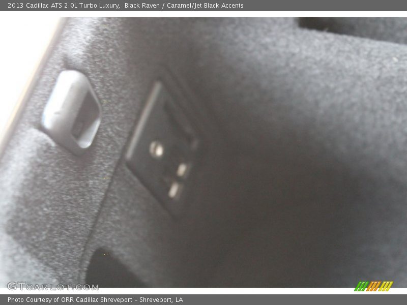 Black Raven / Caramel/Jet Black Accents 2013 Cadillac ATS 2.0L Turbo Luxury