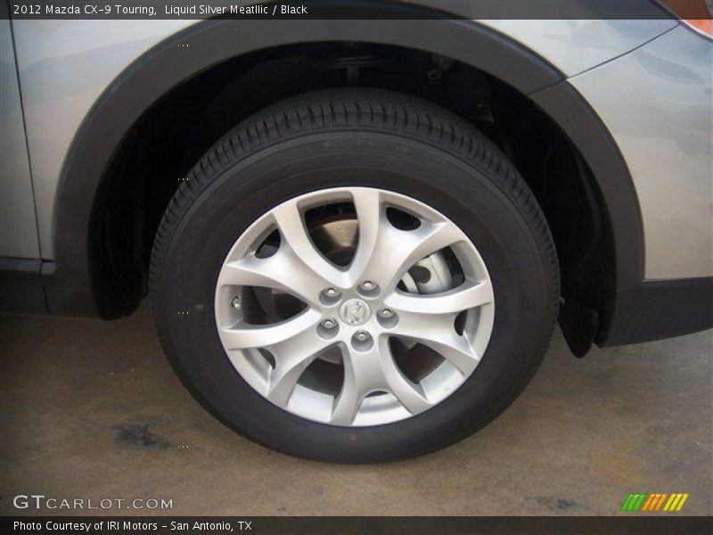 Liquid Silver Meatllic / Black 2012 Mazda CX-9 Touring