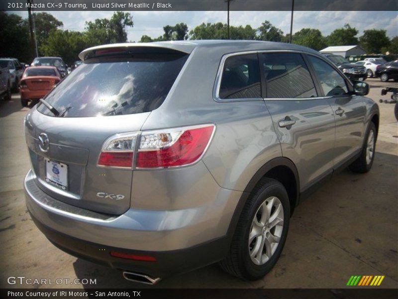 Liquid Silver Meatllic / Black 2012 Mazda CX-9 Touring
