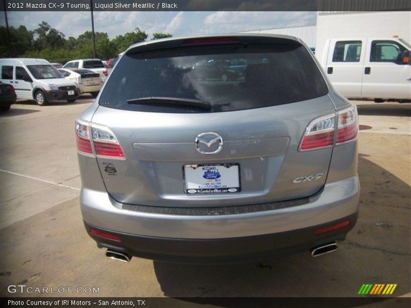 Liquid Silver Meatllic / Black 2012 Mazda CX-9 Touring
