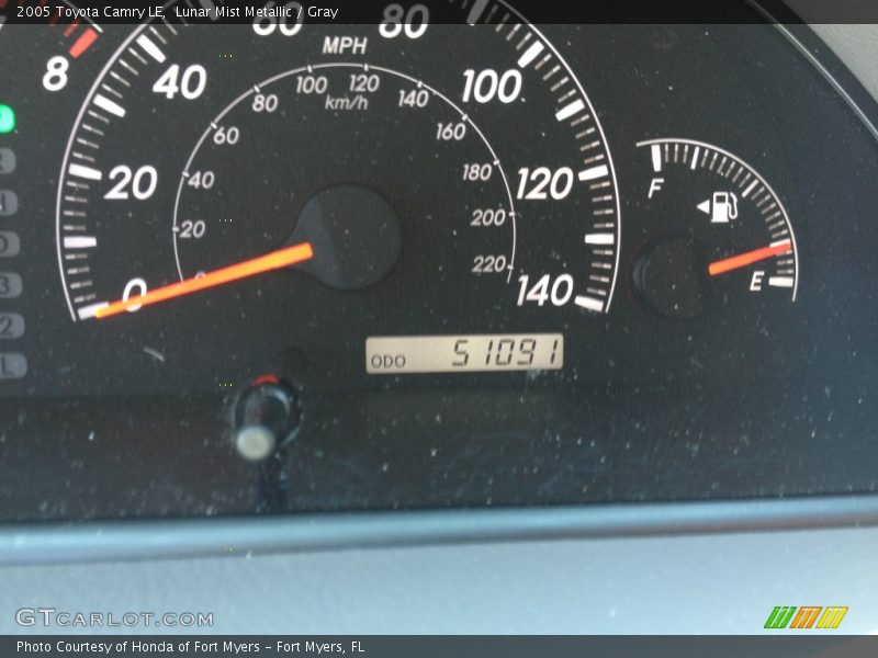 Lunar Mist Metallic / Gray 2005 Toyota Camry LE