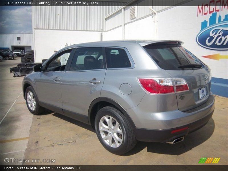 Liquid Silver Meatllic / Black 2012 Mazda CX-9 Touring