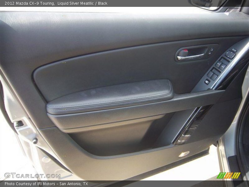 Liquid Silver Meatllic / Black 2012 Mazda CX-9 Touring