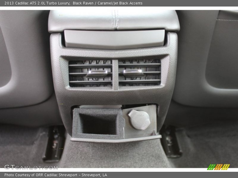 Black Raven / Caramel/Jet Black Accents 2013 Cadillac ATS 2.0L Turbo Luxury