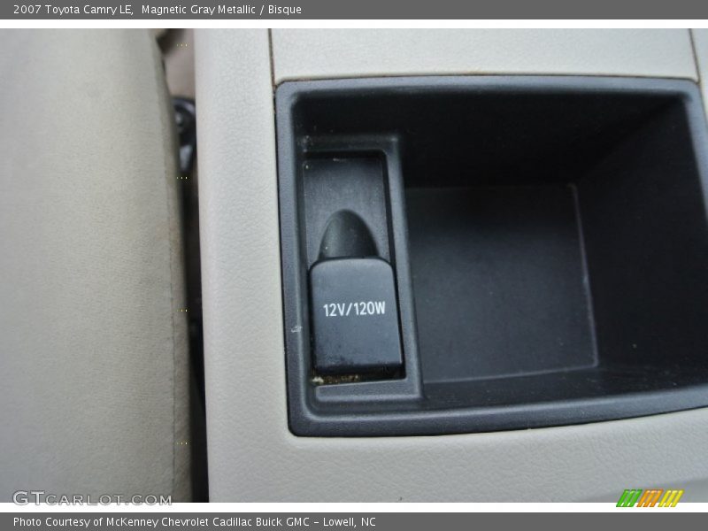 Magnetic Gray Metallic / Bisque 2007 Toyota Camry LE