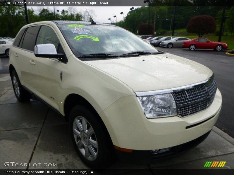 Front 3/4 View of 2008 MKX AWD