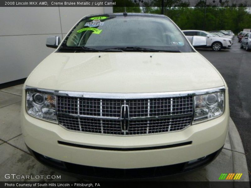 Creme Brulee Metallic / Light Camel 2008 Lincoln MKX AWD