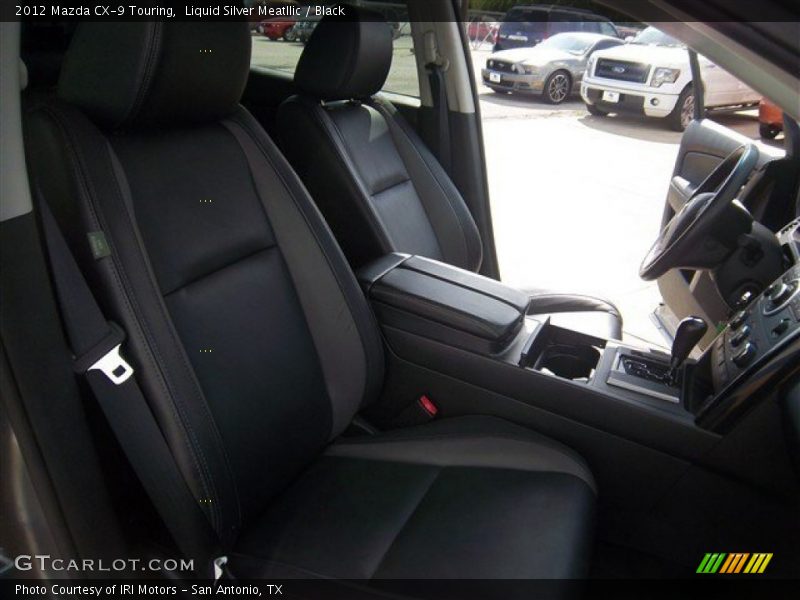 Liquid Silver Meatllic / Black 2012 Mazda CX-9 Touring