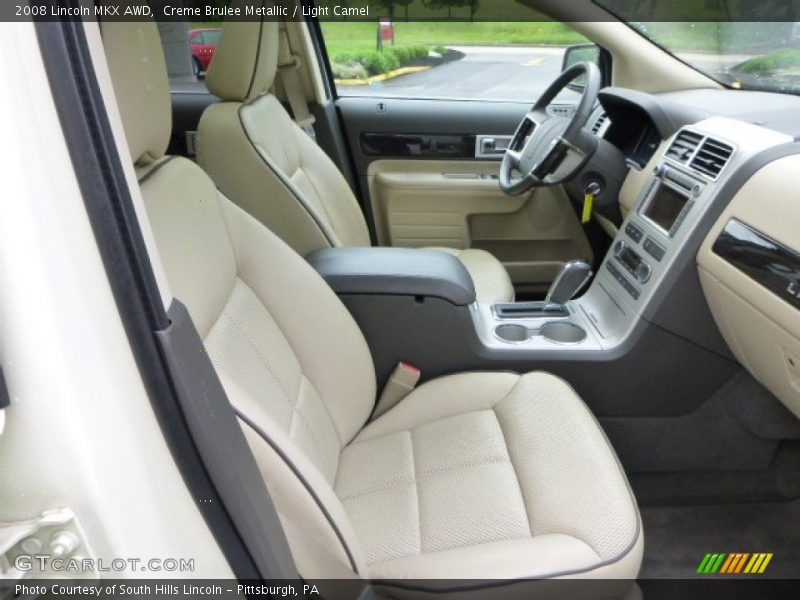  2008 MKX AWD Light Camel Interior