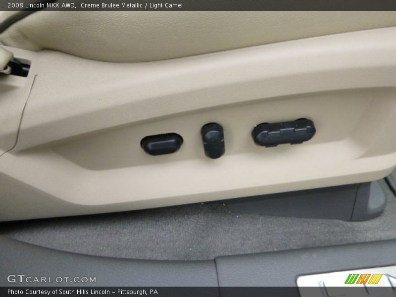 Creme Brulee Metallic / Light Camel 2008 Lincoln MKX AWD