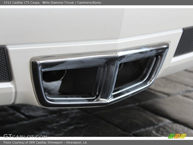 White Diamond Tricoat / Cashmere/Ebony 2013 Cadillac CTS Coupe