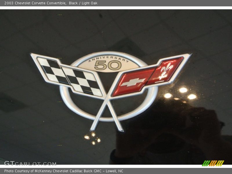  2003 Corvette Convertible Logo