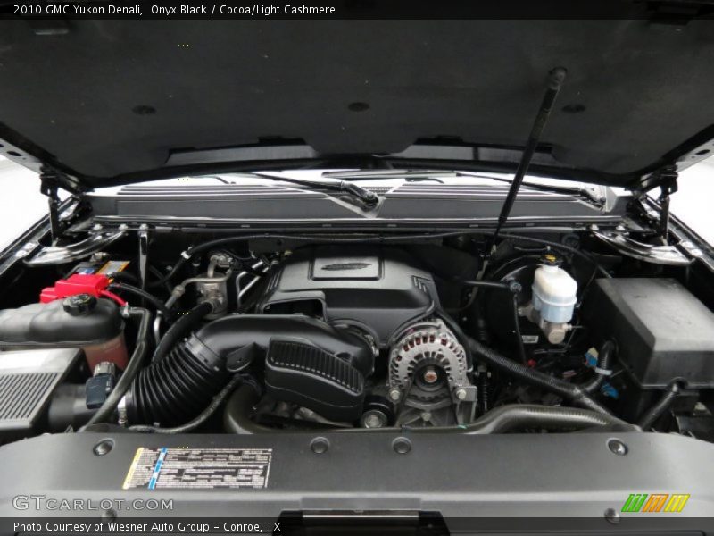 Onyx Black / Cocoa/Light Cashmere 2010 GMC Yukon Denali