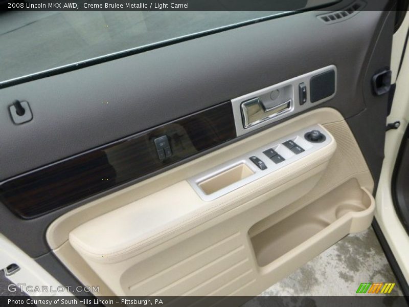 Creme Brulee Metallic / Light Camel 2008 Lincoln MKX AWD