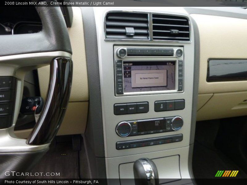 Controls of 2008 MKX AWD