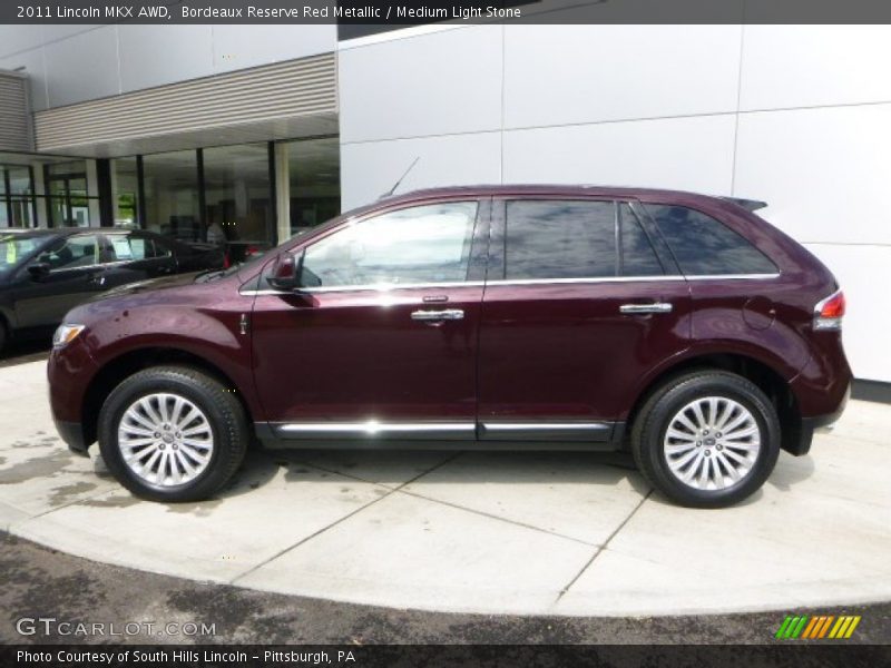  2011 MKX AWD Bordeaux Reserve Red Metallic