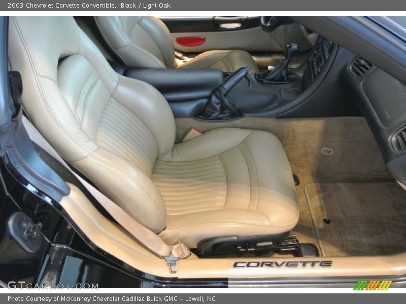 Front Seat of 2003 Corvette Convertible