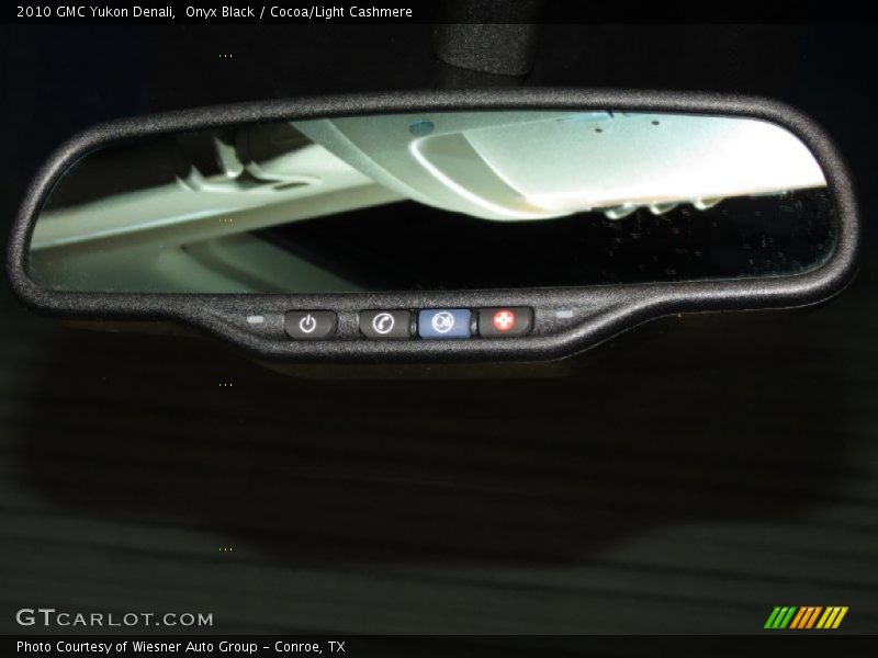Onyx Black / Cocoa/Light Cashmere 2010 GMC Yukon Denali