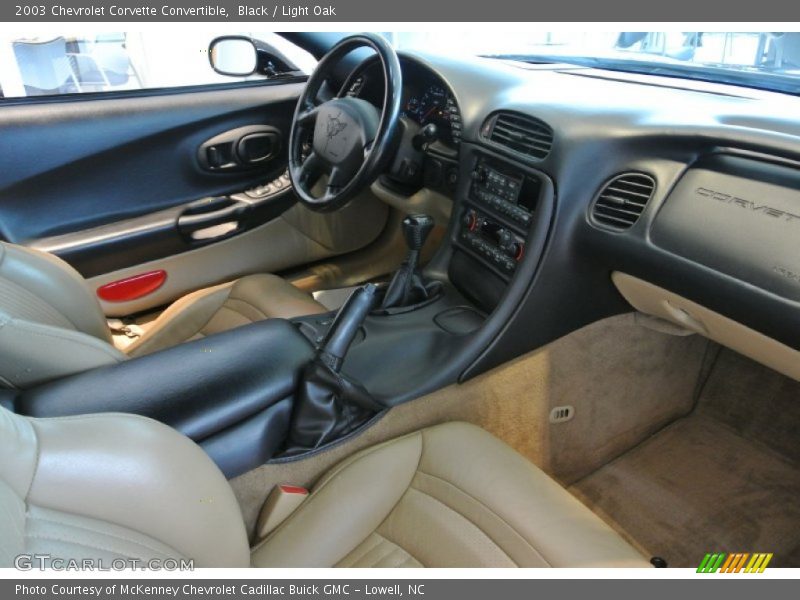  2003 Corvette Convertible Light Oak Interior