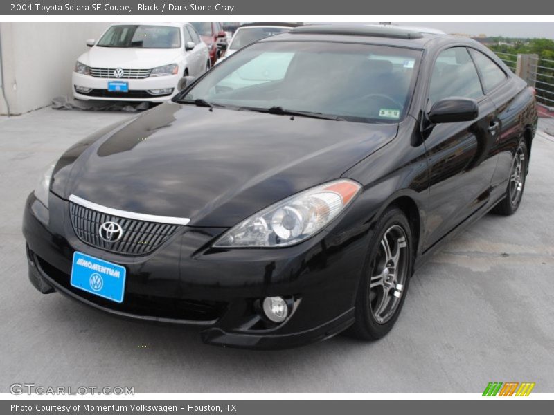 Black / Dark Stone Gray 2004 Toyota Solara SE Coupe