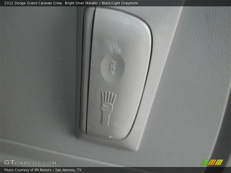 Bright Silver Metallic / Black/Light Graystone 2012 Dodge Grand Caravan Crew