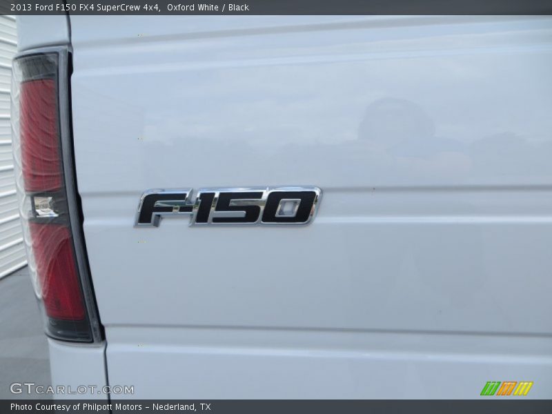 Oxford White / Black 2013 Ford F150 FX4 SuperCrew 4x4