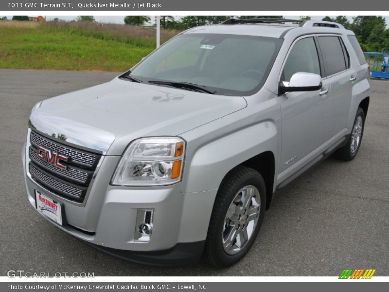 Quicksilver Metallic / Jet Black 2013 GMC Terrain SLT