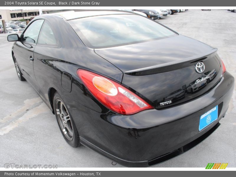 Black / Dark Stone Gray 2004 Toyota Solara SE Coupe